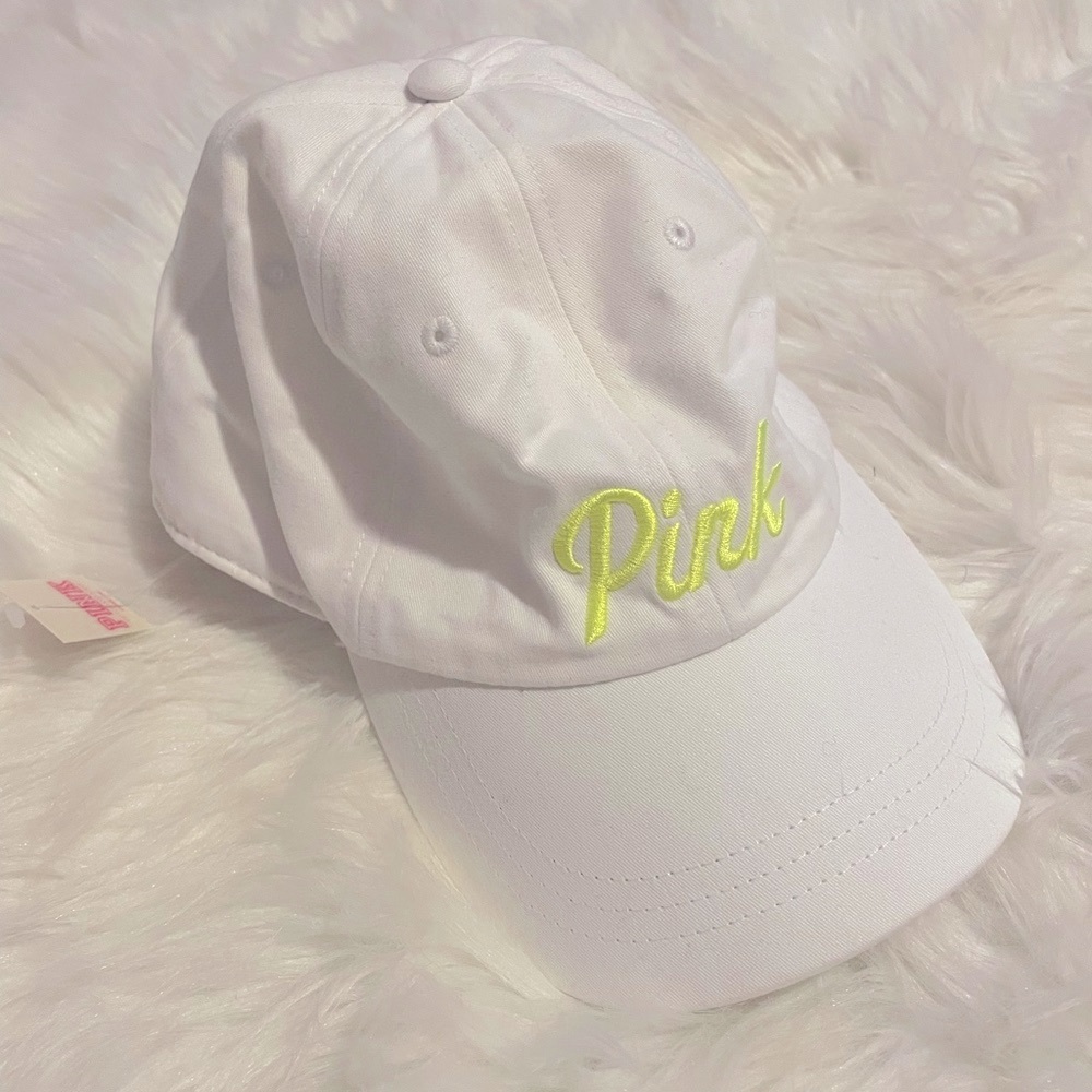 VS PINK BASEBALL HAT CAP VICTORIA’S SECRET PINK NEW NWT